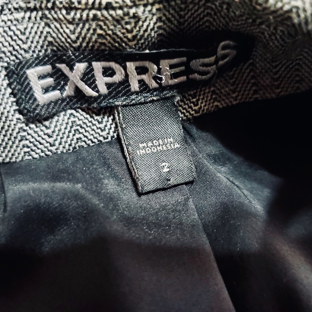 Express Gray Blazer - Picture 2 of 6
